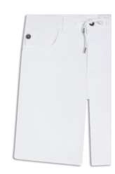 Bermuda Jogging Color Preppy Branco