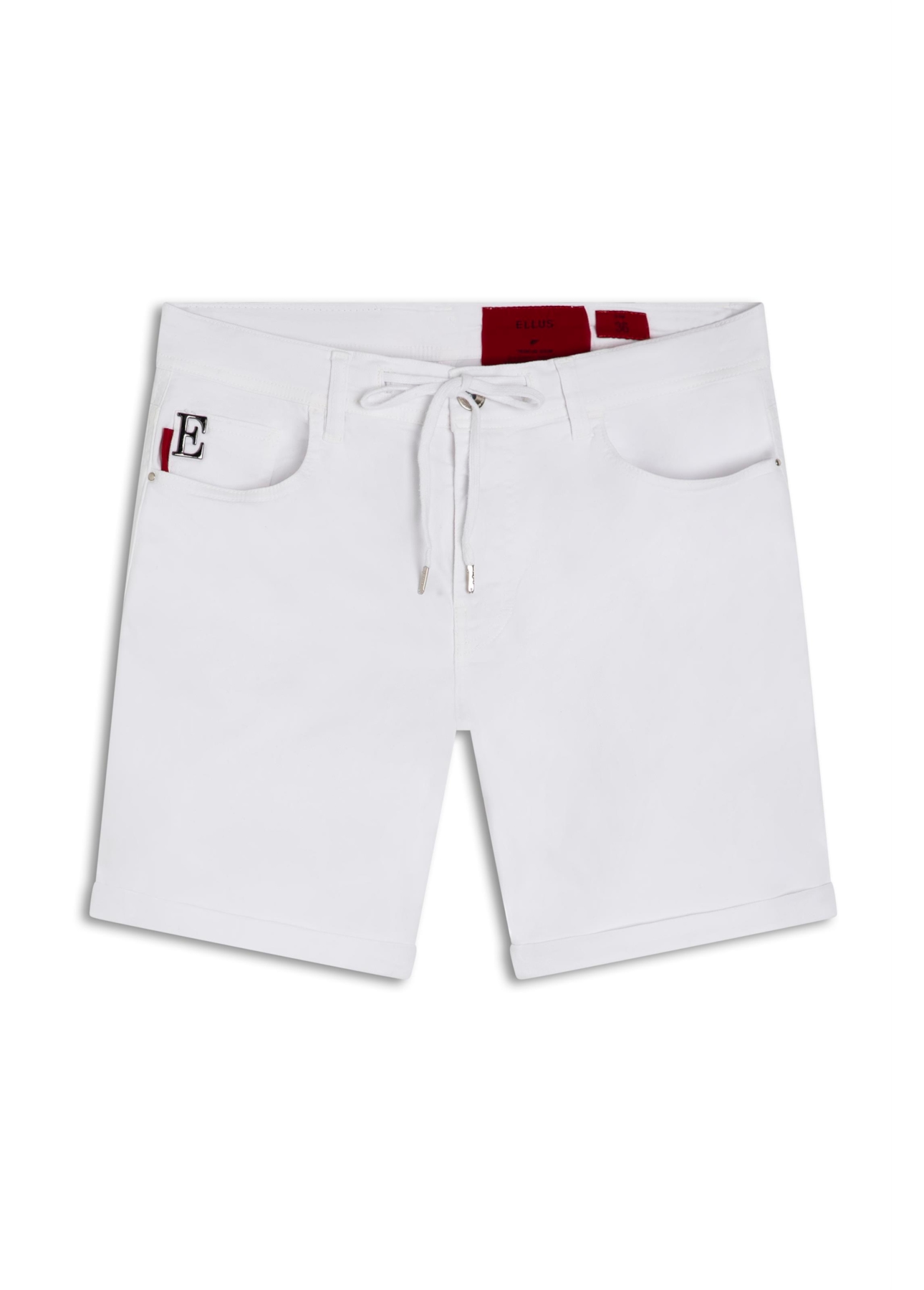 Bermuda Jogging Color Preppy Branco