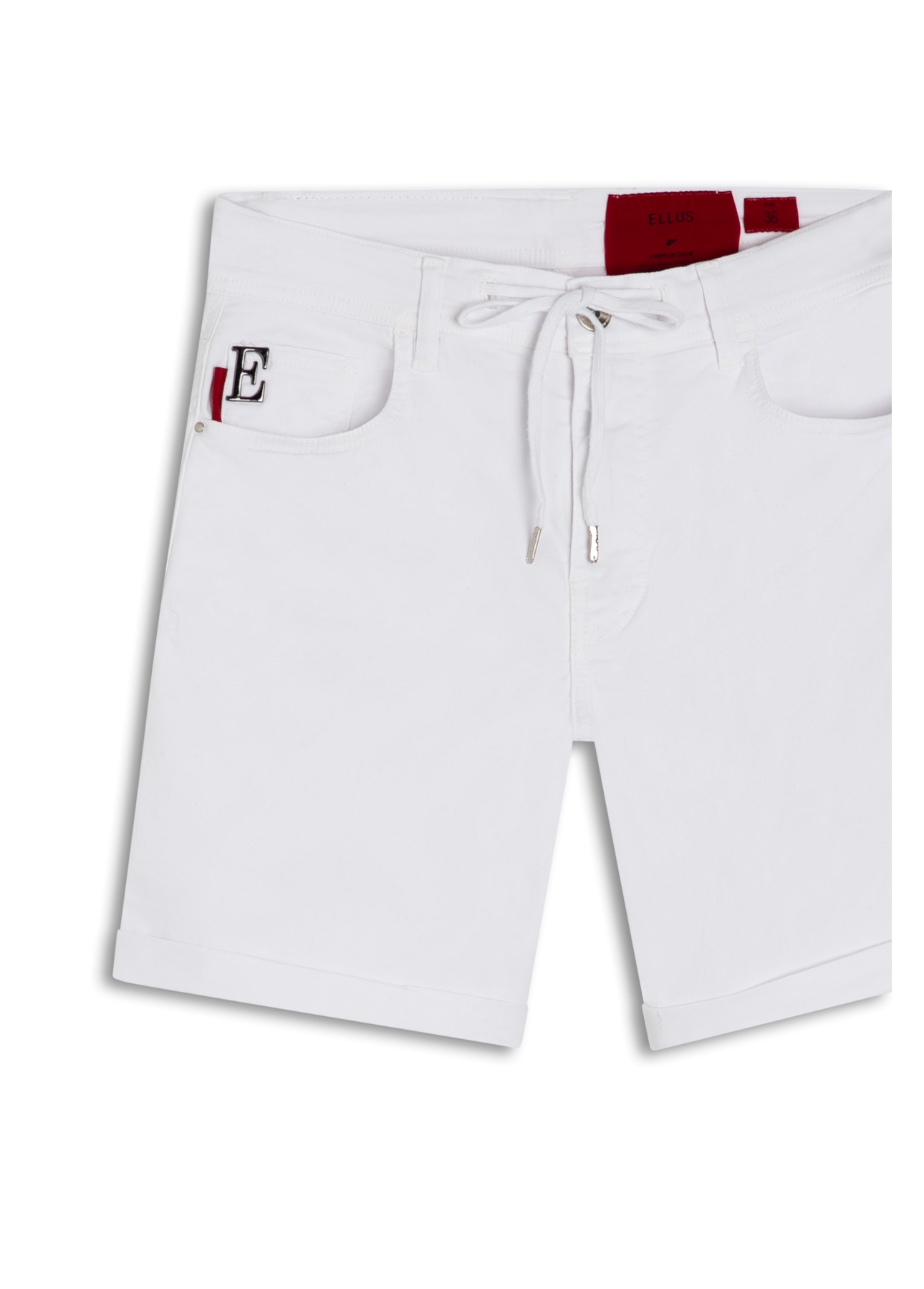 Bermuda Jogging Color Preppy Branco