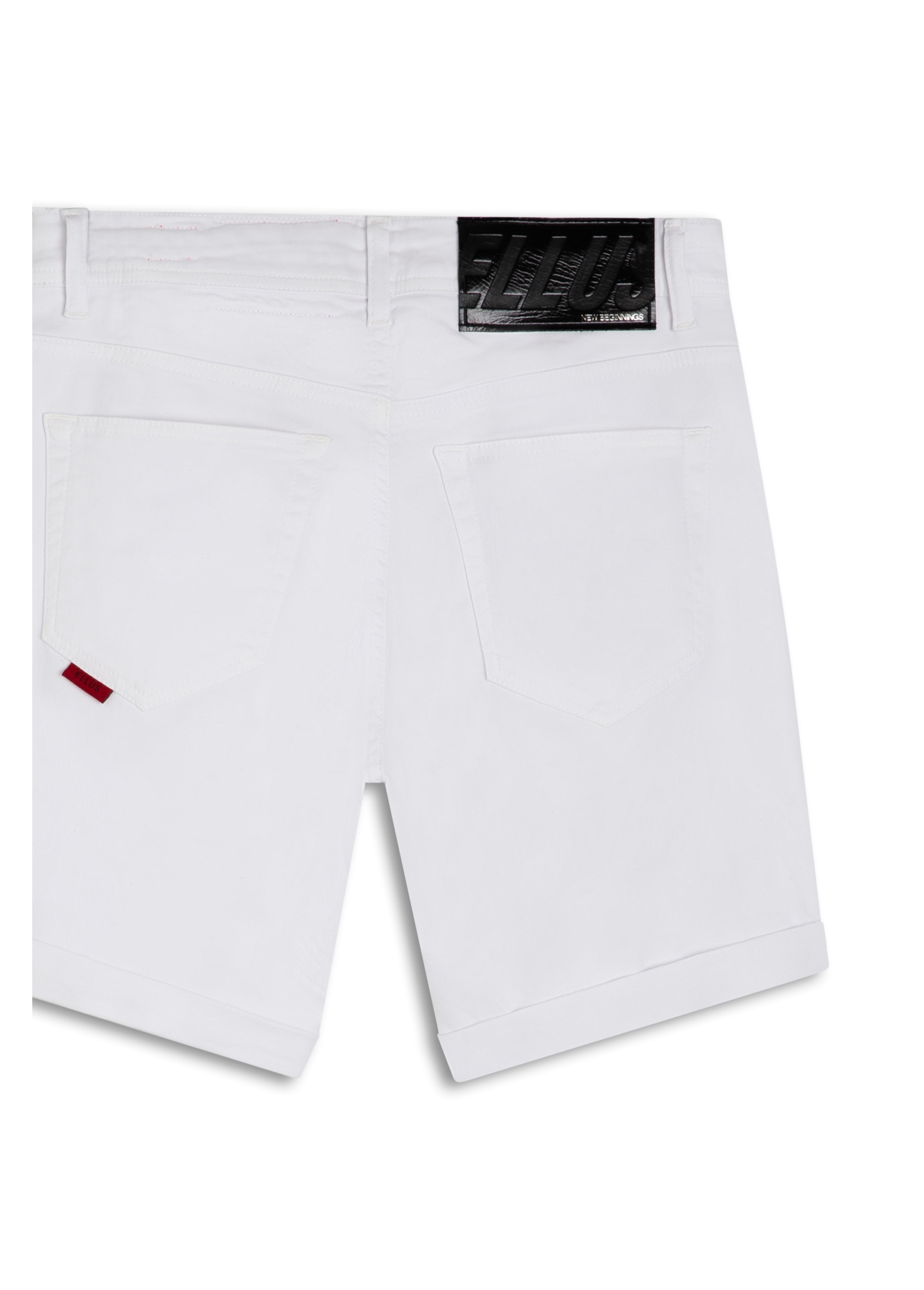 Bermuda Jogging Color Preppy Branco