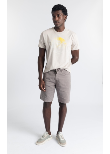 Bermuda Jogging Color Preppy Niquel