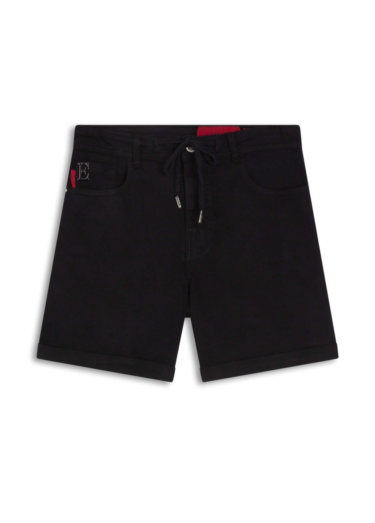 Bermuda Jogging Color Preppy Preto