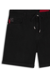 Bermuda Jogging Color Preppy Preto