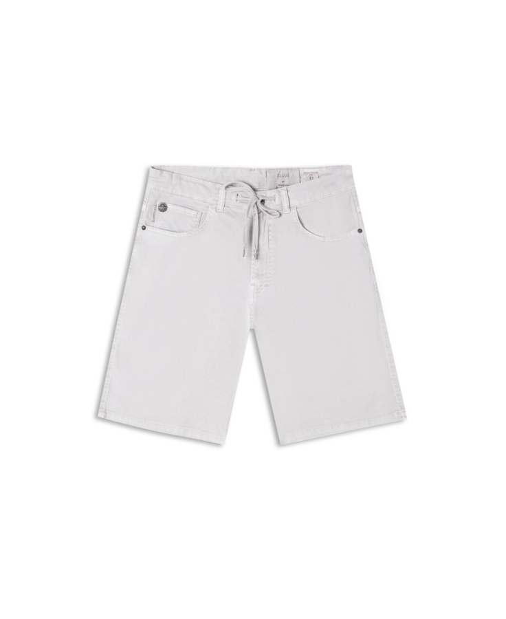 Bermuda Jogging Color Preppy Silver