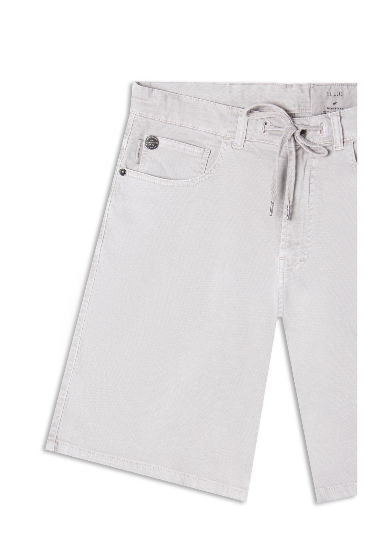 Bermuda Jogging Color Preppy Silver i