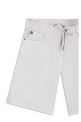 Bermuda Jogging Color Preppy Silver i