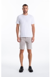 Bermuda Jogging Color Preppy Silver i