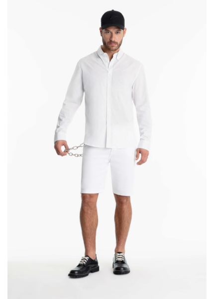 Bermuda Jogging Color Rock Branco
