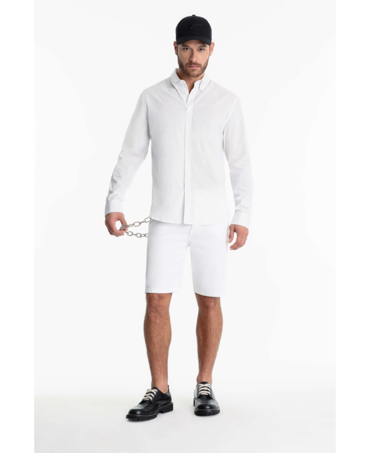 Bermuda Jogging Color Rock Branco