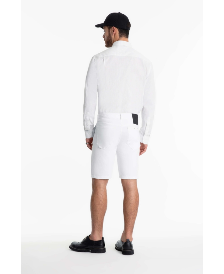Bermuda Jogging Color Rock Branco