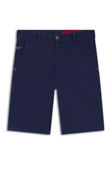 Bermuda Jogging Color Rock Dark Navy