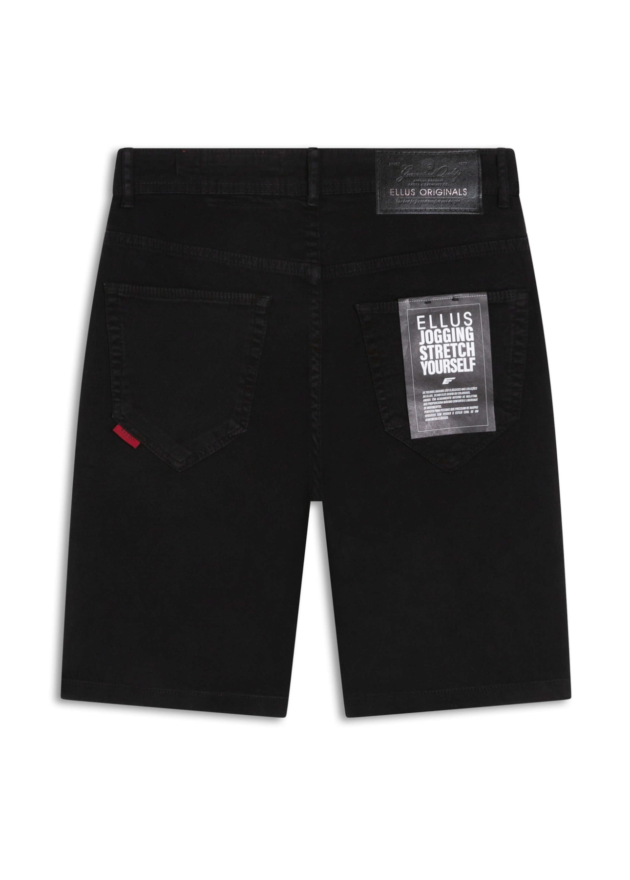 Bermuda Jogging Color Rock Preto