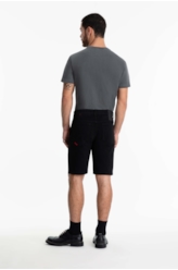 Bermuda Jogging Color Rock Preto
