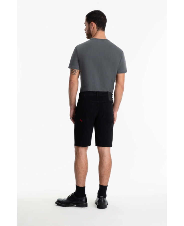 Bermuda Jogging Color Rock Preto
