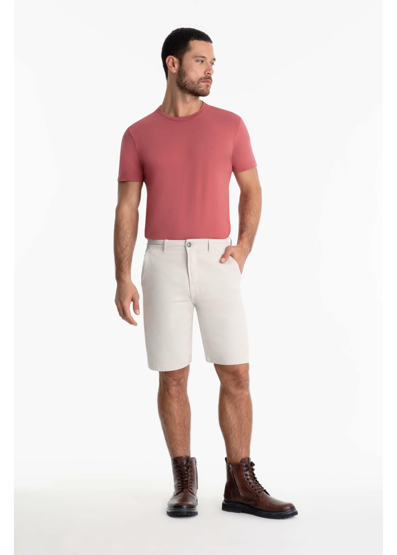 Bermuda Jogging Color Rock Sandy