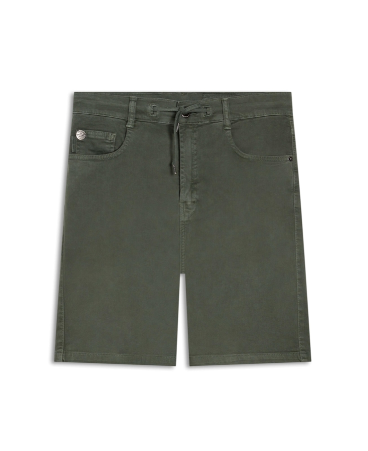 Bermuda Jogging Color Verde Army