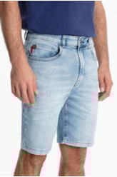 Bermuda Jogging Memory Rock 1598-Lav.Claro C/ Sky