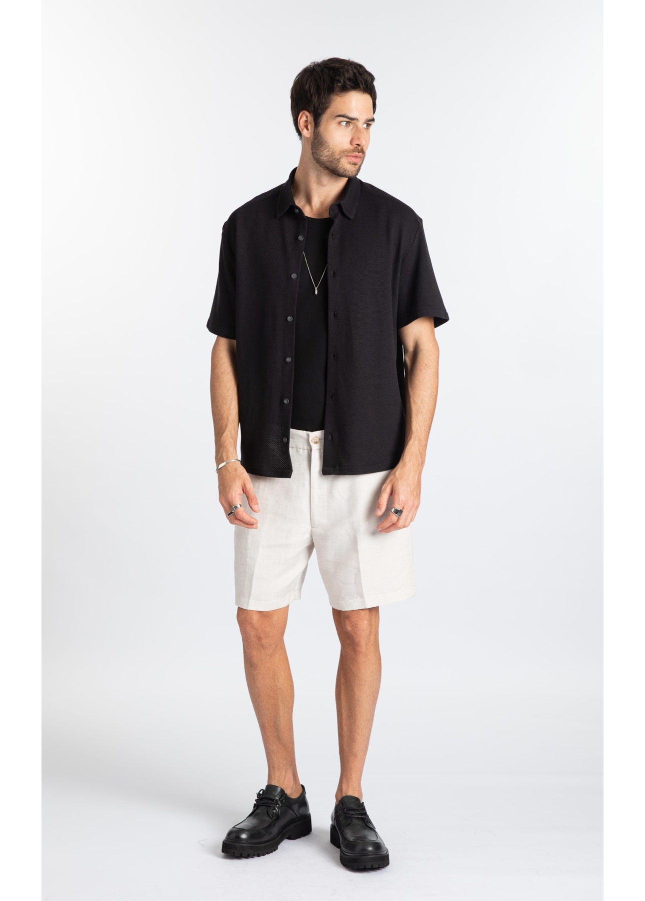 Bermuda Linen Fresh Hawaii  Bege