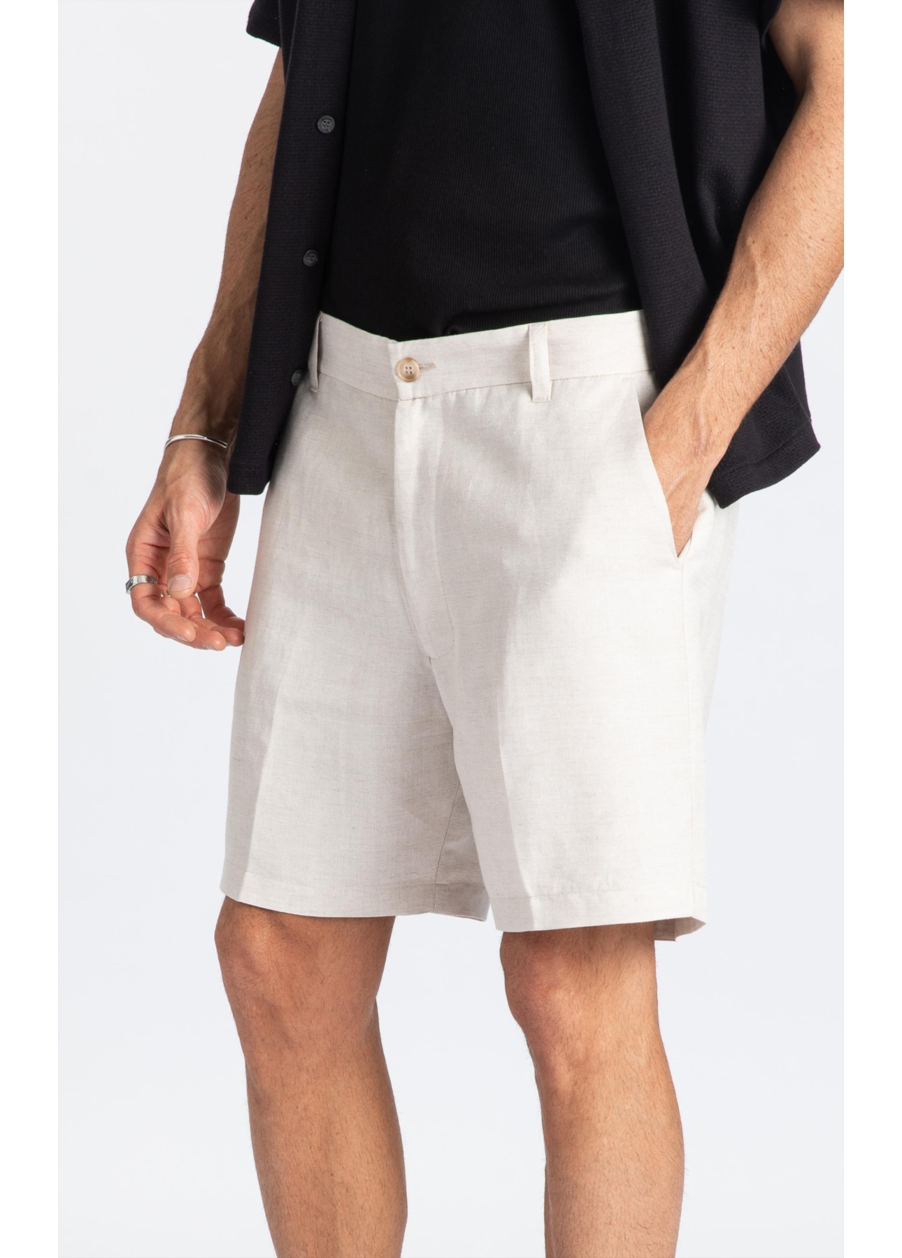 Bermuda Linen Fresh Hawaii  Bege