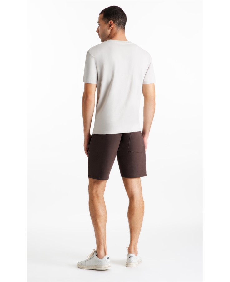 Bermuda Moletom Dark Brown