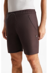 Bermuda Moletom Dark Brown