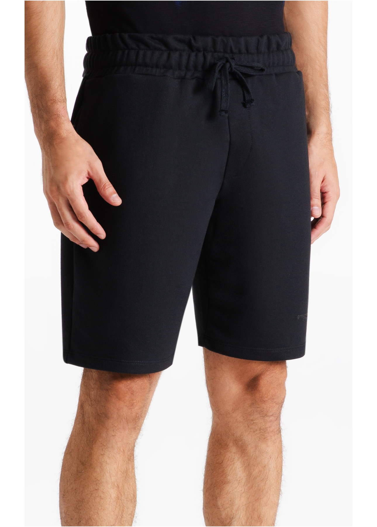 Bermuda Moletom Hemp Jogger Preto