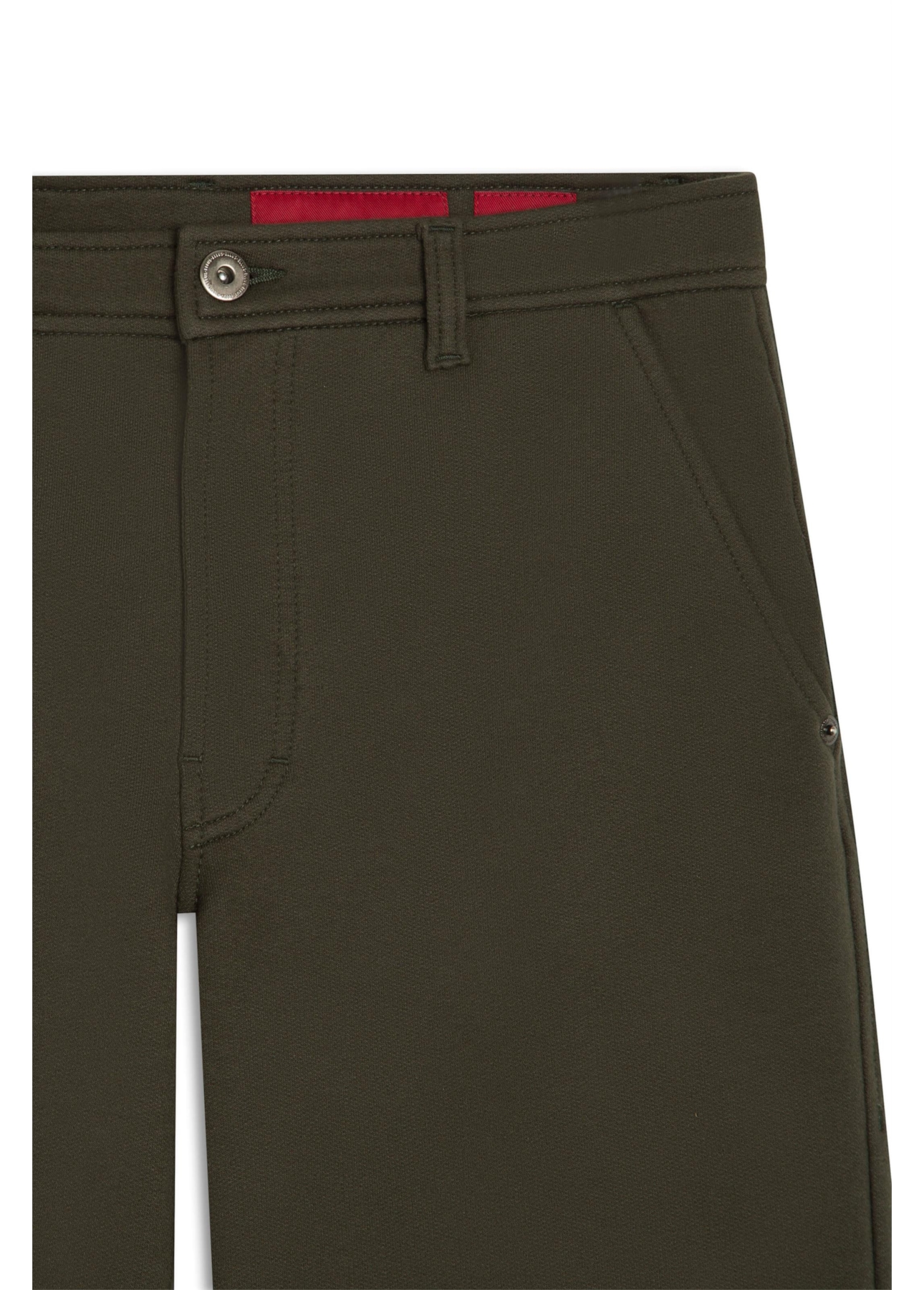 Bermuda Moletom Original Slouch Verde Militar