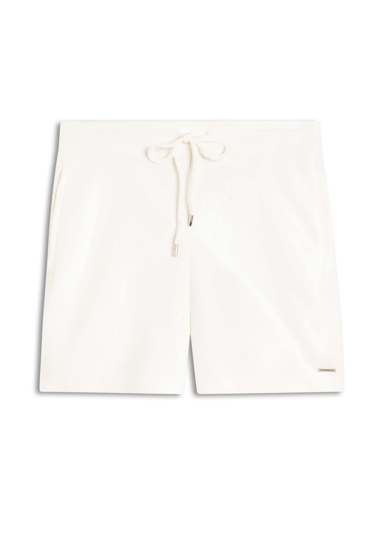 Bermuda Moletom Sport Off White