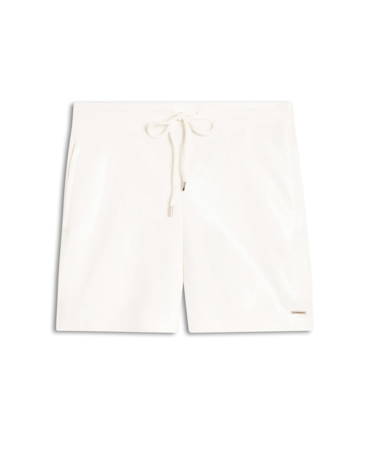 Bermuda Moletom Sport Off White