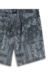 Bermuda Nylon Beach Trucker Bandanna Preto