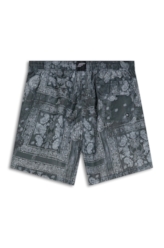 Bermuda Nylon Beach Trucker Bandanna Preto