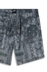 Bermuda Nylon Beach Trucker Bandanna Preto