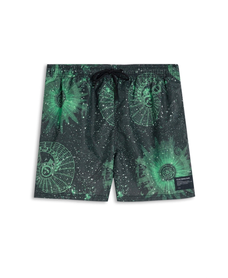 Bermuda Nylon Beach Trucker Mystical Space Verde