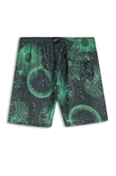Bermuda Nylon Beach Trucker Mystical Space Verde