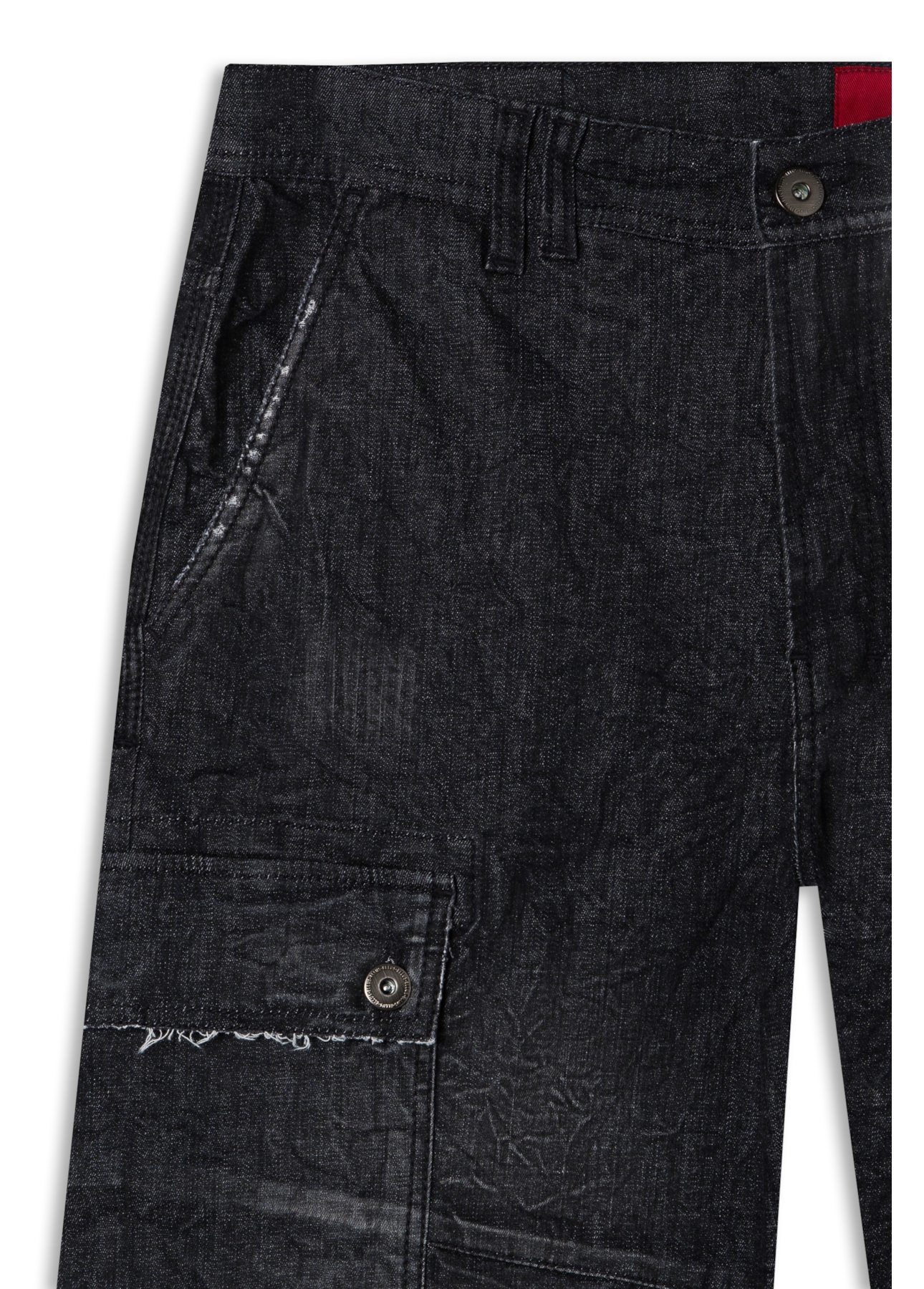 Bermuda Ocean Elastic Long Cargo Black