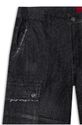 Bermuda Ocean Elastic Long Cargo Black