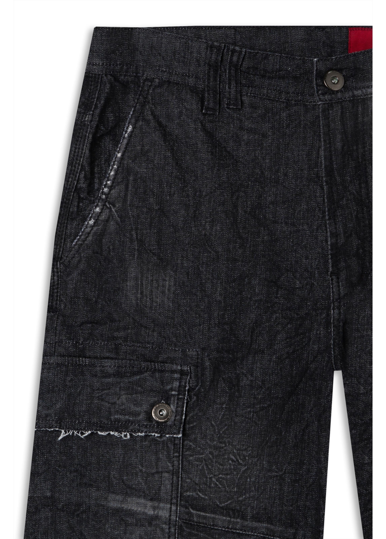 Bermuda Ocean Elastic Long Cargo Black