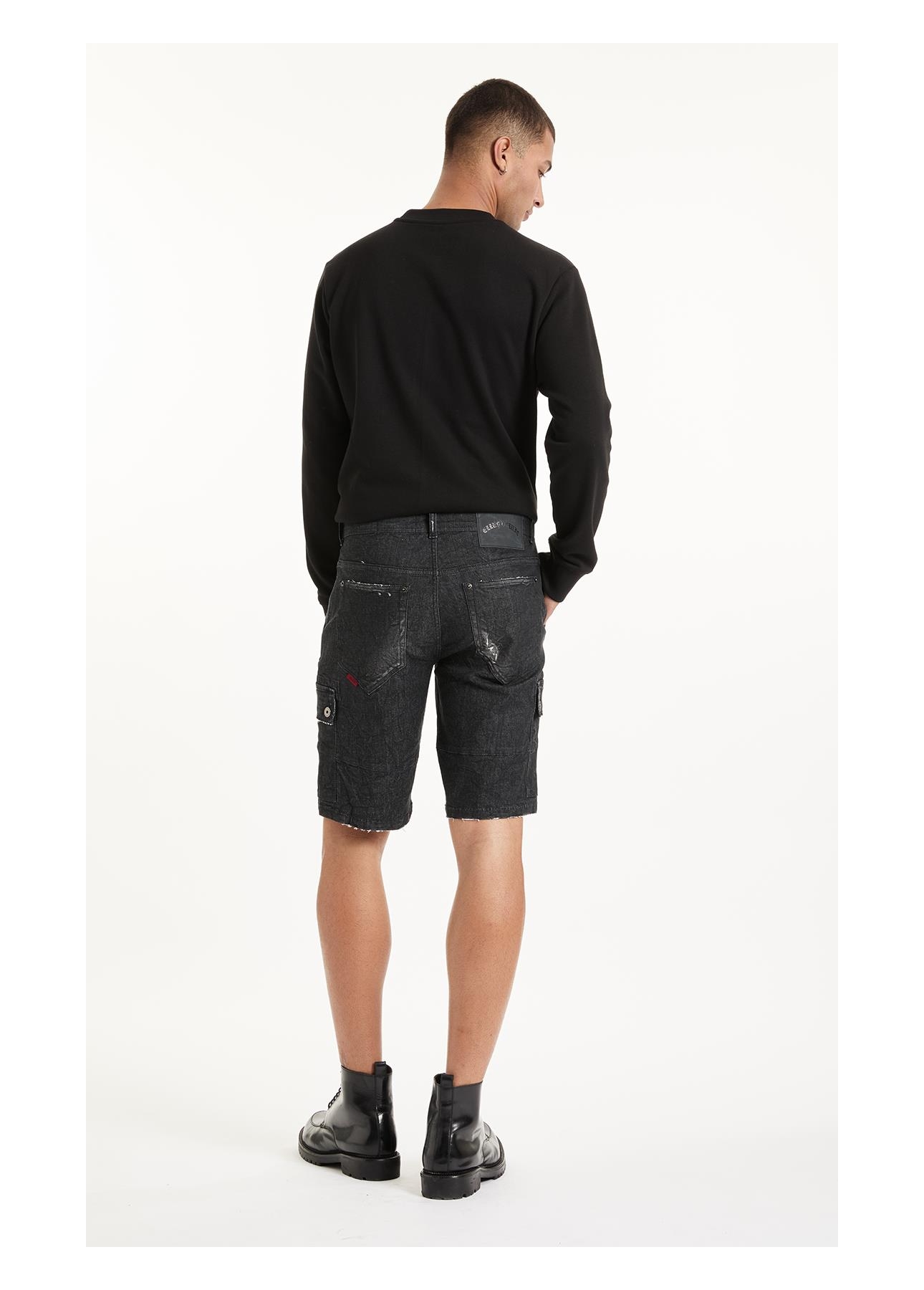 Bermuda Ocean Elastic Long Cargo Black