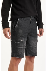 Bermuda Ocean Elastic Long Cargo Black