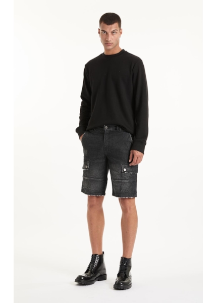 Bermuda Ocean Elastic Long Cargo Black