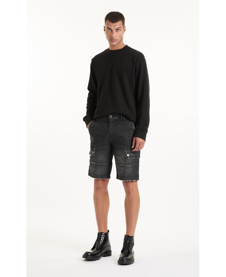 Bermuda Ocean Elastic Long Cargo Black