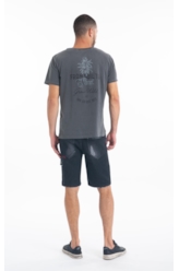 Bermuda Ocean Elastic (Long) Cargo Lav.Black
