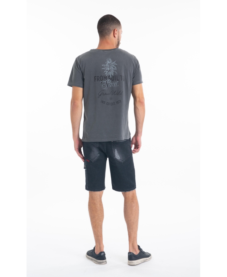Bermuda Ocean Elastic (Long) Cargo Lav.Black