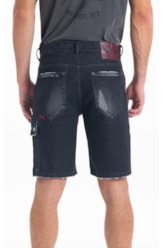 Bermuda Ocean Elastic (Long) Cargo Lav.Black
