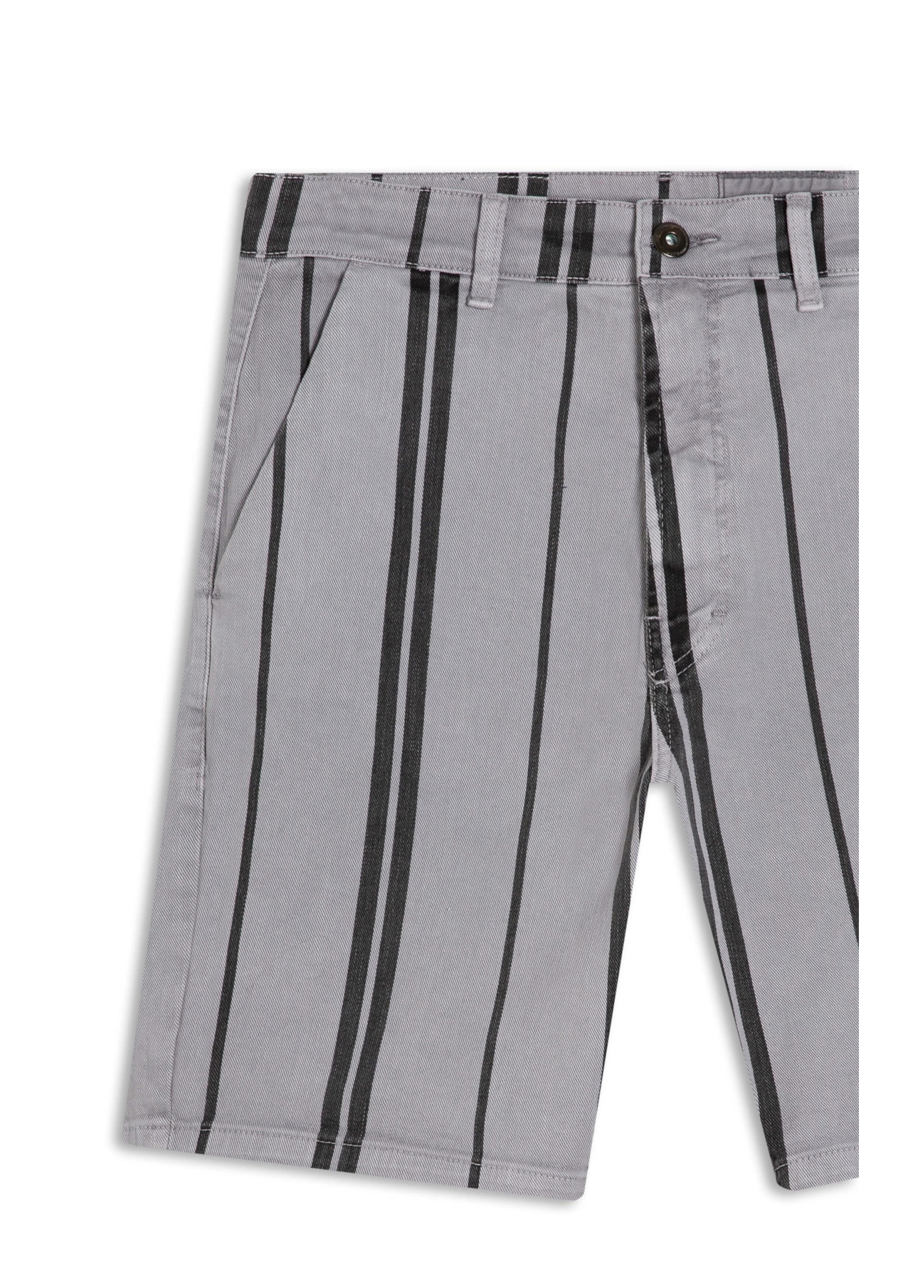 Bermuda Original Color Stripe Cinza