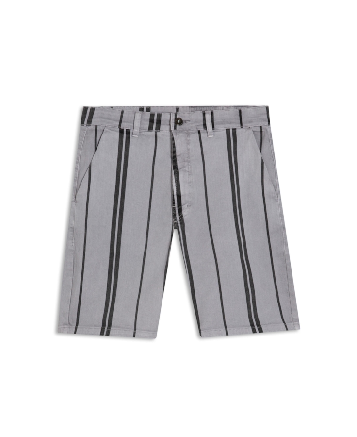 Bermuda Original Color Stripe Cinza