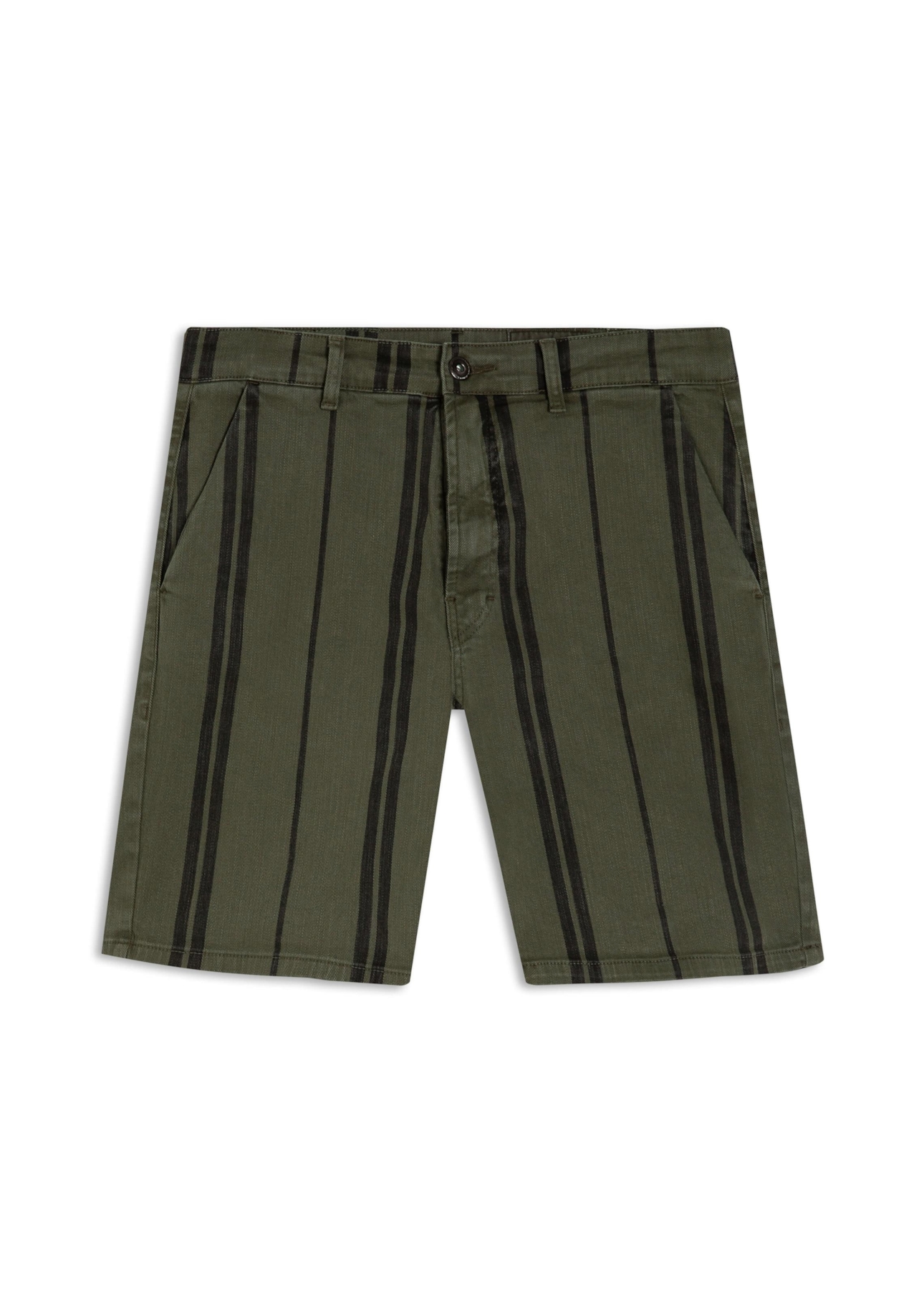 Bermuda Original Color Stripe Verde Escuro