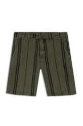 Bermuda Original Color Stripe Verde Escuro