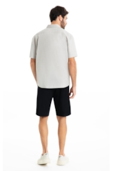 Bermuda Ponto Roma Classic b Faca Preto