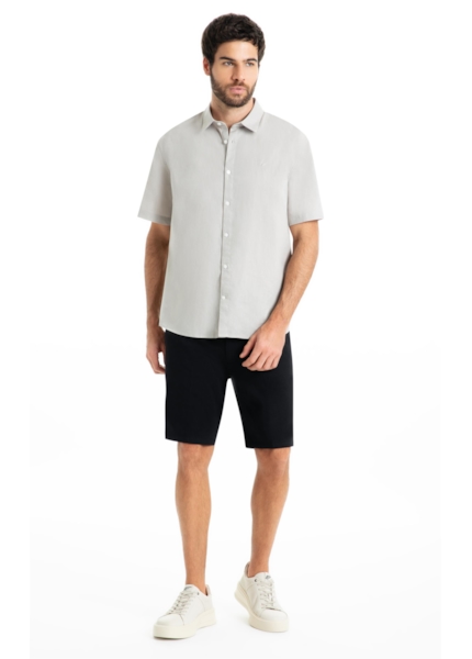 Bermuda Ponto Roma Classic b Faca Preto